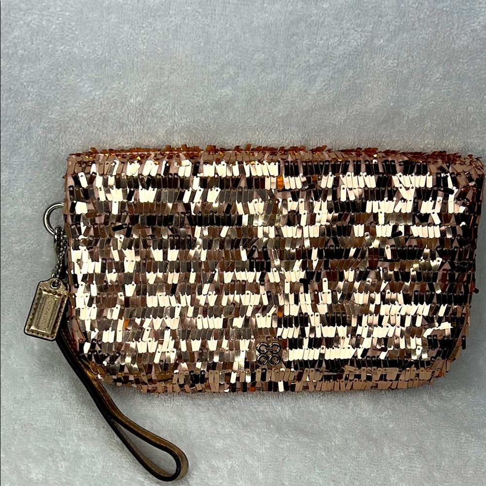 Coach Sequin clutch 2010